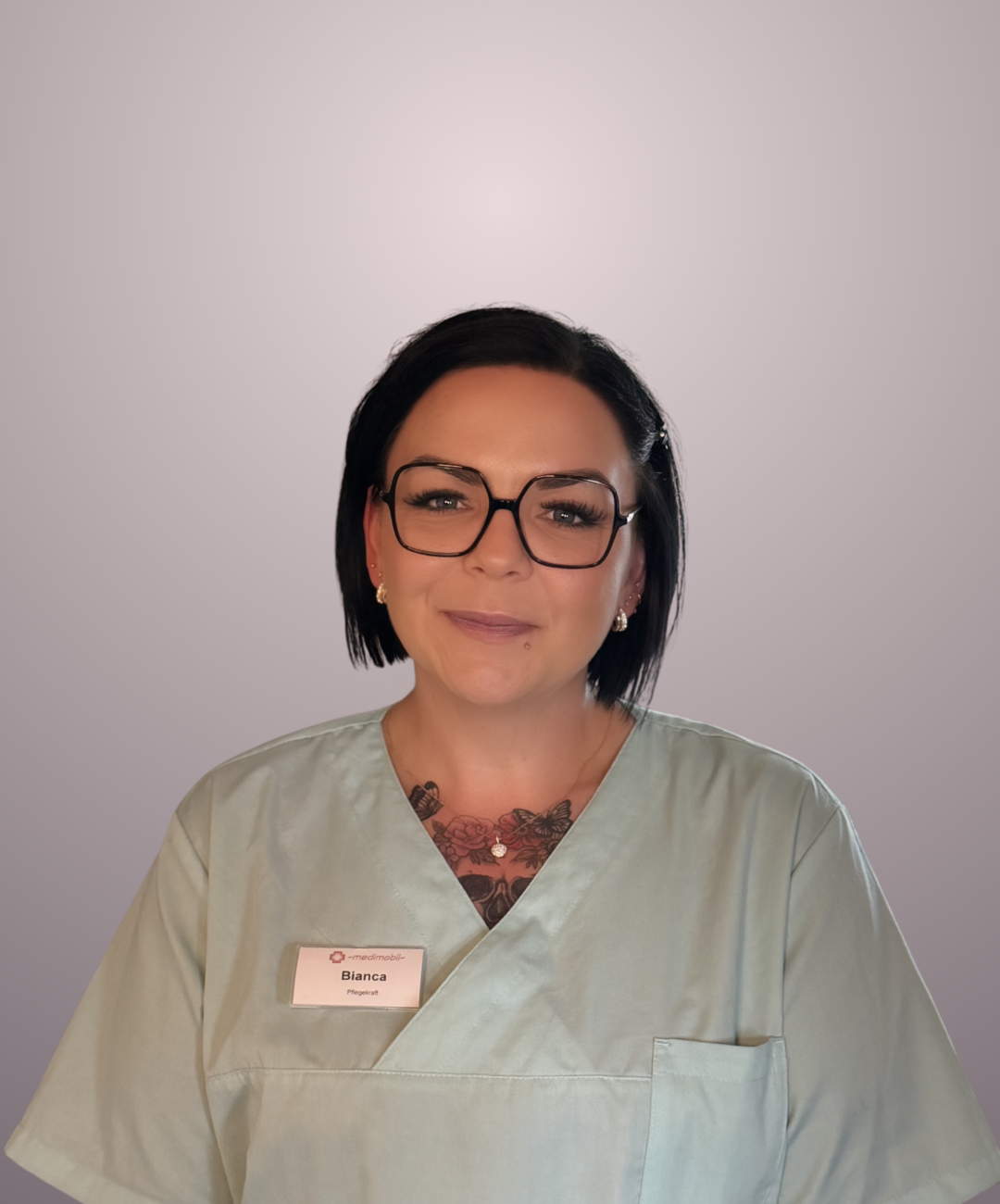Pflegehelferin Bianca